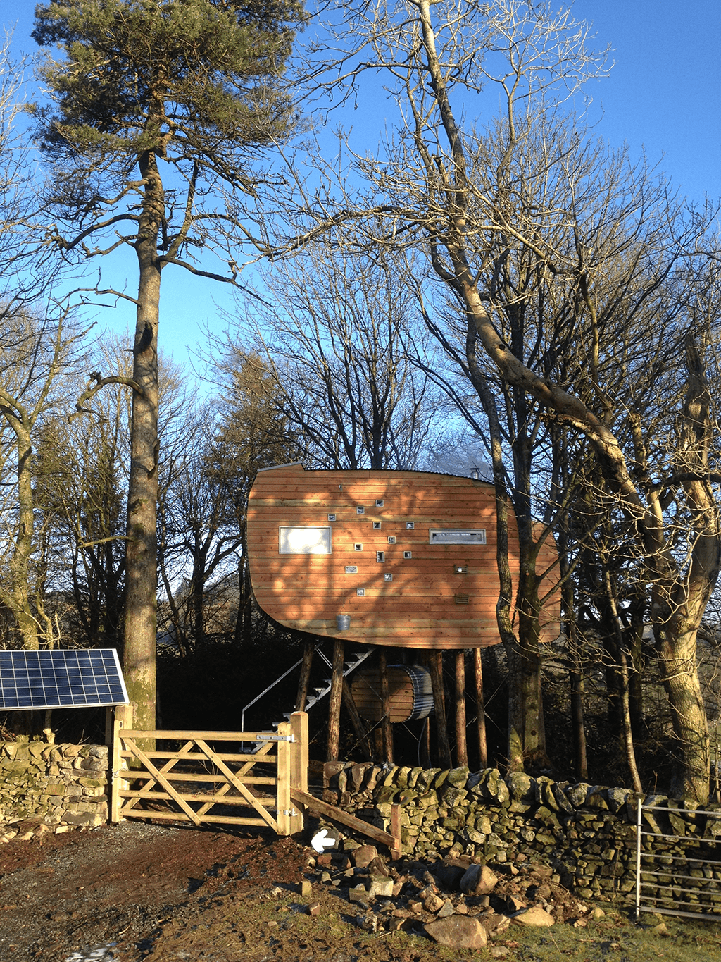 Brockloch Treehouse Exterior
